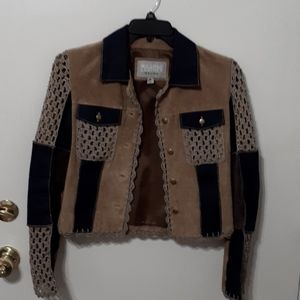 Vintage Wilson's Leather Maxima size medium Jean and suede jacket